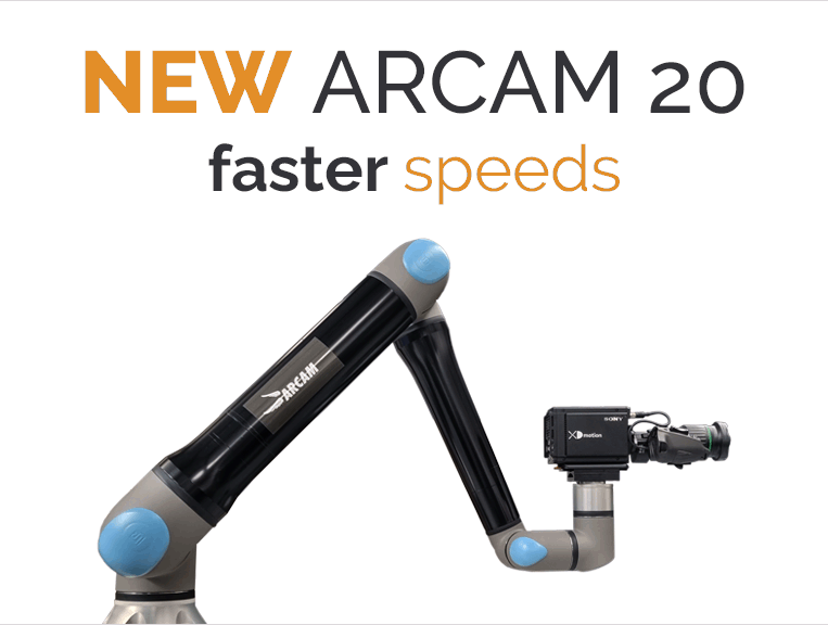 New ARCAM 20 Robotic Camera -Heavy payloads, Faster speeds, Longest reach